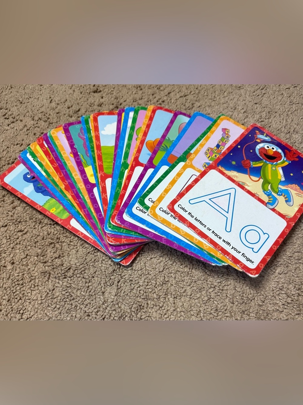 Sesame Street: My First ABCs Deluxe Activity Cards